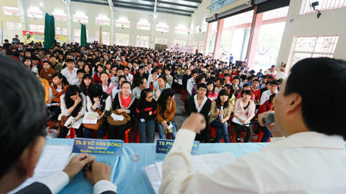 Bắt đầu gửi giấy báo thi ĐH, CĐ năm 2013 1