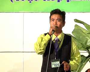 Thí sinh: La Quốc Minh (SBD: 025) Nam ai (8 câu) - Ga buồn (câu 1, 2) (Sáng tác: Ngô Hồng Khanh) - 26/01/2013