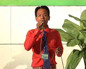 Thí sinh: Nguyễn Hữu Bình (SBD: 040) Cây bàng Côn Đảo (Sáng tác: Dạ Quang) - 23/03/2013