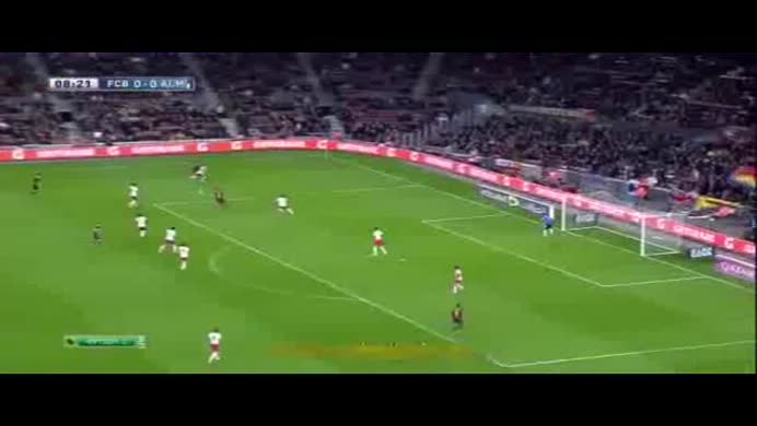 Barcelona 4-1 Almeria (vòng 26 La Liga)
