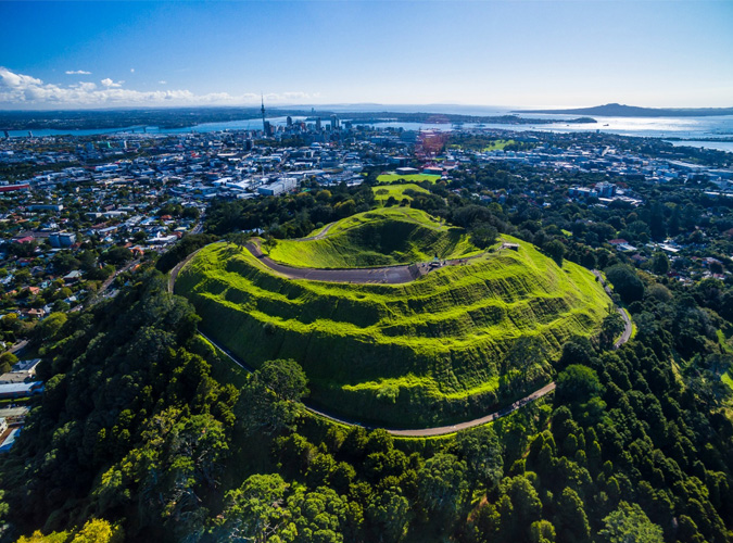 Auckland còn được mệnh danh là thành phố núi lửa