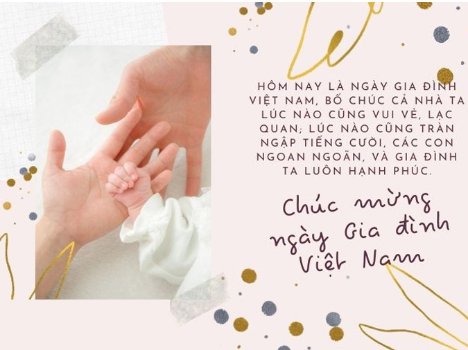 95 lời chúc Ngày Gia đình Việt Nam ý nghĩa nhất 9